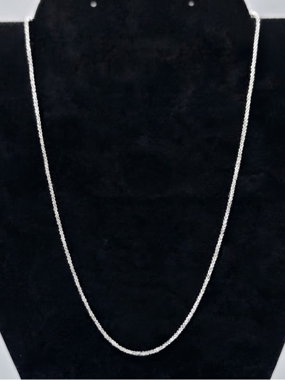 Italian 925 Sterling Silver Coreana Popcorn Chain Necklace 2mm 18” 4g P.LUX New